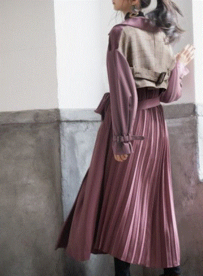 ギルティで中村ゆりかが着用しているトレンチコートのブランド参考画像
